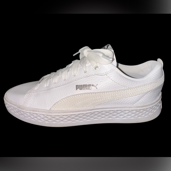 PUMA SMASH PLATFORM WOMEN’S SNEAKERS - Picture 1 of 8